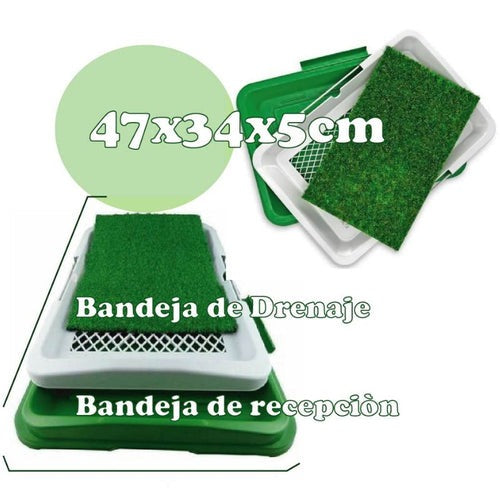 Baño ecológico y portátil para perros y gatos, vista del producto